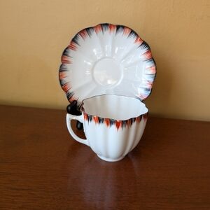 Art Deco Mel3960 Melba Tea Cup and Saucer